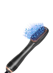 2 in 1 Professional Hair Dryer Brush, Black