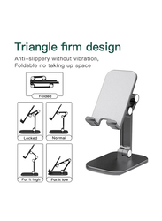 Adjustable Mobile Phone Holder Desktop Tablet Mount, Black