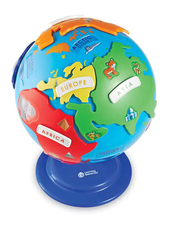 Learning Resources Puzzle Globe, Multicolour