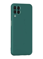 Samsung Galaxy M33 5G Protective Silicone Flexible Ultra Soft Mobile Phone Back Case Cover, Green