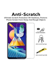 Samsung Galaxy A21S Tempered Glass Screen Protector, Clear