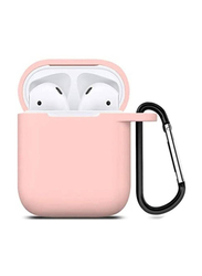 Protective Soft Silicone Case Cover for Apple AirPods 1/2, Pink