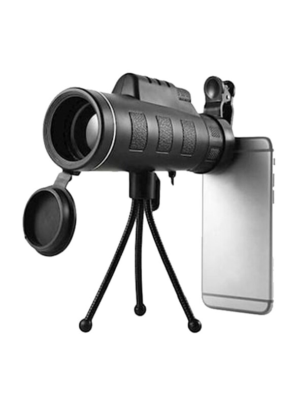 Monocular Telescope Hd Prism Scope Black