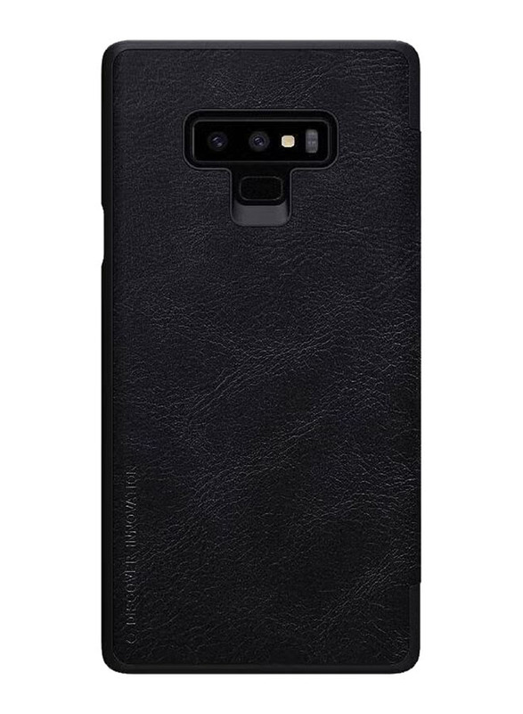 Nillkin Samsung Galaxy Note 9 Qin Flip Series Leather Mobile Phone Case Cover, Black