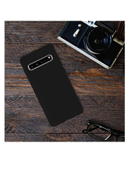 Samsung Galaxy S10 5G Soft Silicone Protective Mobile Phone Back Case Cover, Black