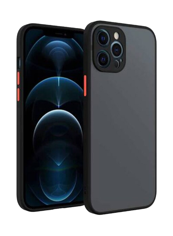 Apple iPhone 11 Pro Max Protective Matte Mobile Phone Case Cover, Black