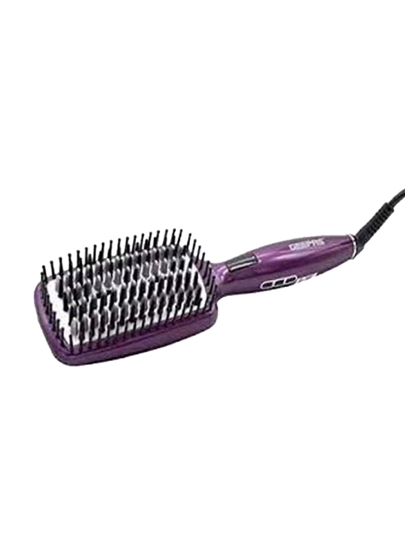 Geepas Ceramic High Quality Hair Dryer Brush, Purple