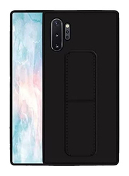 Samsung Galaxy Note 10 Plus Mobile Phone Back Case Cover with Holder Magnetic, Black