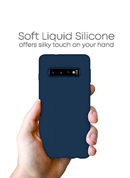 Samsung Galaxy S10 Protective Soft Silicone Mobile Phone Case Cover, Blue