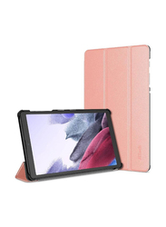 Samsung Galaxy Tab A 8.0 2019 SM-T290 SM-T295 Protective Stand Slim Lightweight Folio Hard Shell Flip Case Cover, Rose Gold