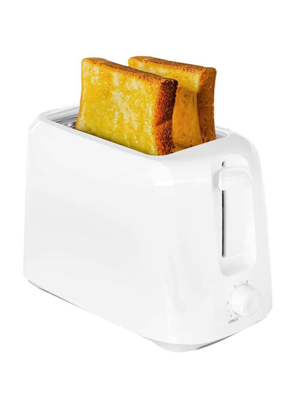 

Xiuwoo 2 Slice Bread Toaster with Removable Crumb Tray, 700W, White