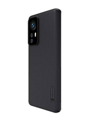 Nillkin Xiaomi 12/12X Super Frosted Shield Hard Mobile Phone Back Case Cover, Black