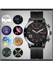 Curren 1.3 Inch Big Screen Retina HD with Long Standby Fitness Sports Touch Smartwatch, Black