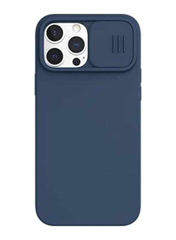 Nillkin Apple iPhone 13 Pro Max CamShield Silky Silicone Mobile Phone Case Cover, Blue