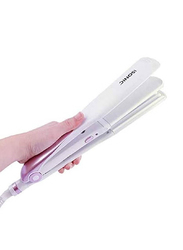 Isonic iH 916 2 in 1 Hair Straightener/Crimper, White