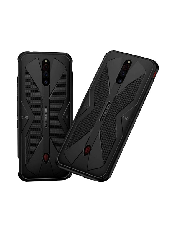 ZTE Nubia Red Magic 6 Protective Soft Mobile Phone Back Case Cover, Black