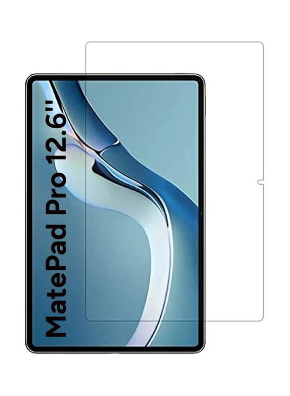 Hyx Huawei MatePad Pro 12.6 (2021) Ultra Slim HD 2.5D Premium Tempered Glass Screen Protector, Transparent