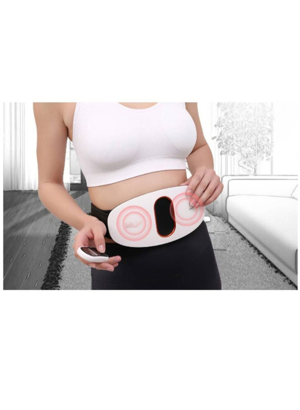 Back Wrap Heated Massage Pad with Adjustable Belt