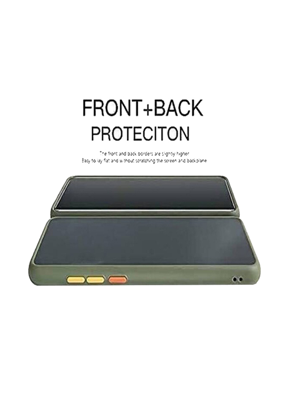 Apple iPhone 13 Pro Max Protective Matte Mobile Phone Case Cover, Green