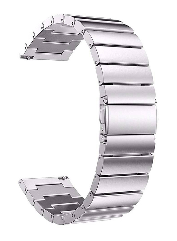 Replacement Stainless Steel Band for Xiaomi Watch S1 Active, Silver