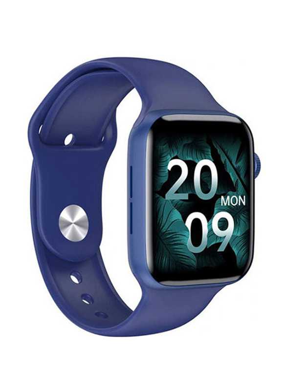 44mm Full Screen Series 6 Smart Watch with Space Aluminium Case, Blue