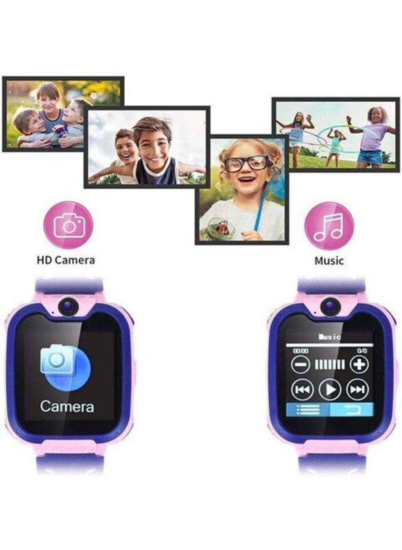 C002 Waterproof Kids Smartwatch, Pink