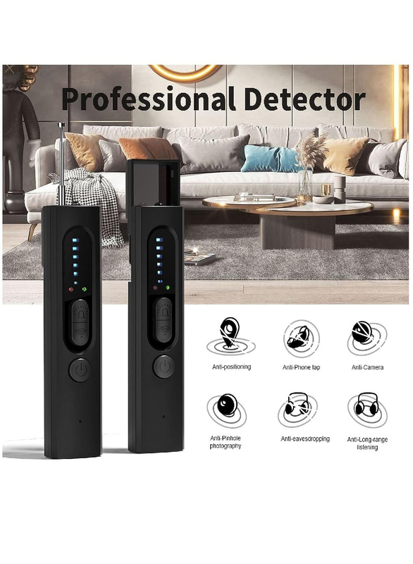 Anti Spy Camera Detector, Black