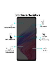 Samsung Galaxy A51 5G Privacy Full-Screen Tempered Glass Screen Protector, Clear