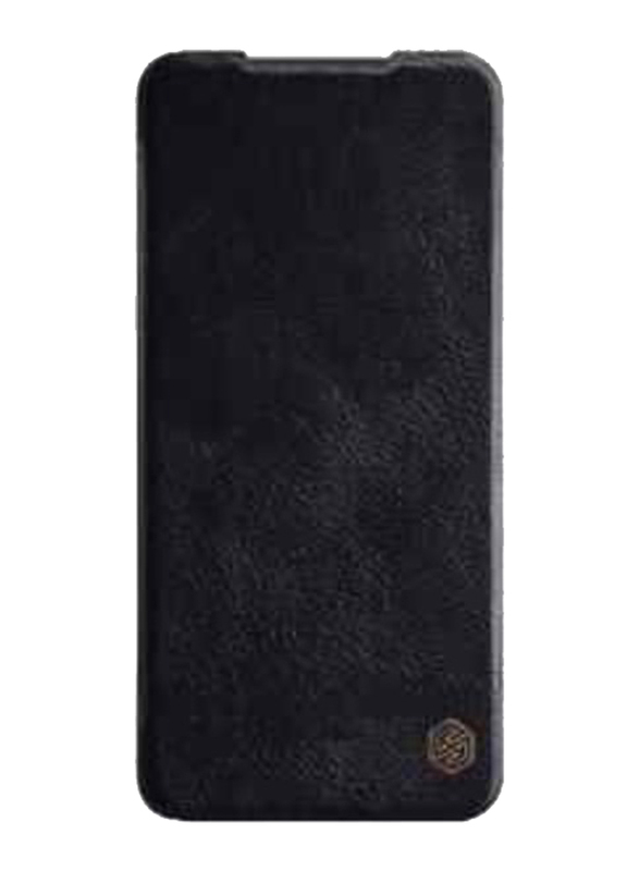 Nillkin Xiaomi Poco X3 Nfc Leather Flip Folio Mobile Phone Case Cover, Black