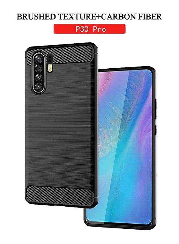 Huawei P30 Pro Protective Mobile Phone Back Case Cover, Black