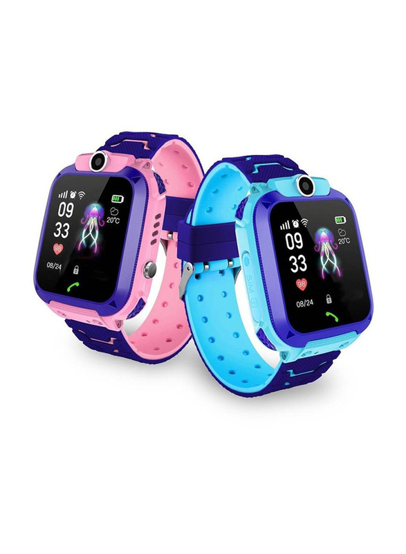 Ultra-thin Waterproof Calling Smartwatch for Kids, Pink