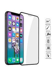 Apple iPhone X Anti-Bubble Ultra HD Tempered Glass Screen Protector, Clear/Black