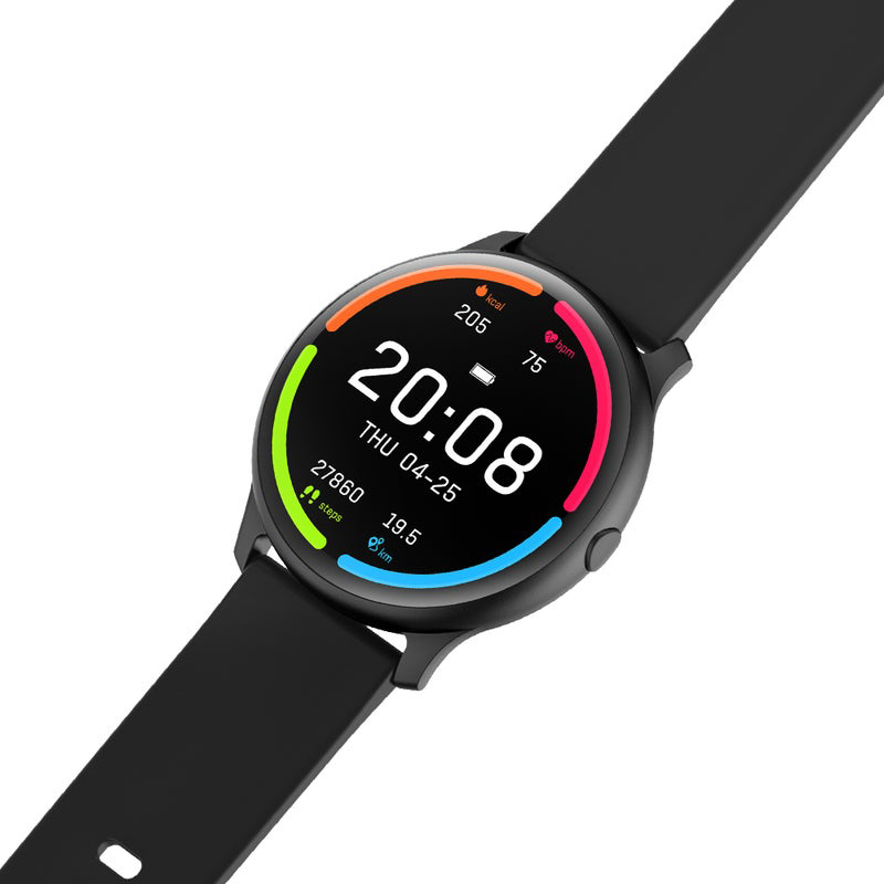 1.2-inch Touch Screen & Waterproof Smartwatch, Black