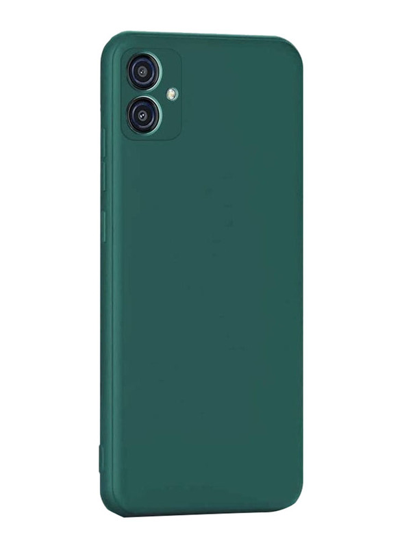 Samsung Galaxy M04 4g Protective Shockproof Soft Liquid Silicone Mobile Phone Case Cover, Green