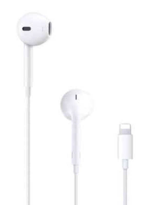 Go-des Wired Lightning In-Ear Earphone with Mic, White