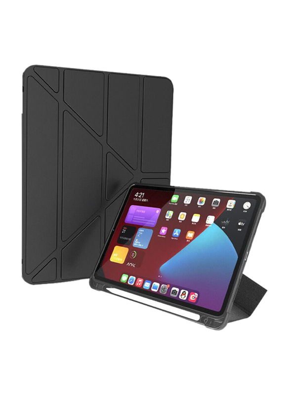 Dux Ducis Apple iPad Air 9.7-inch Protective PU Smart Leather Tablet Flip Case Cover, Black