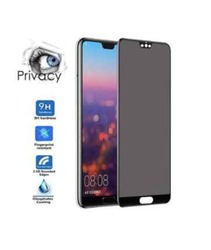 Huawei Nova 3E 9H Privacy Tempered Glass Screen Protector, Clear