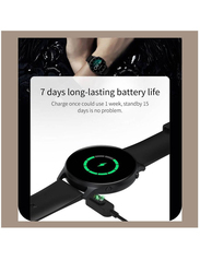 Smartwatch with Blood Oxygen, Bluetooth Calling, Fitness Bracelet & 7 Days Long Battery, Black