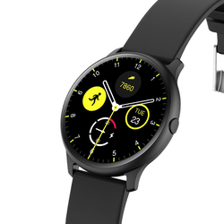 1.2-inch Touch Screen & Waterproof Smartwatch, Black