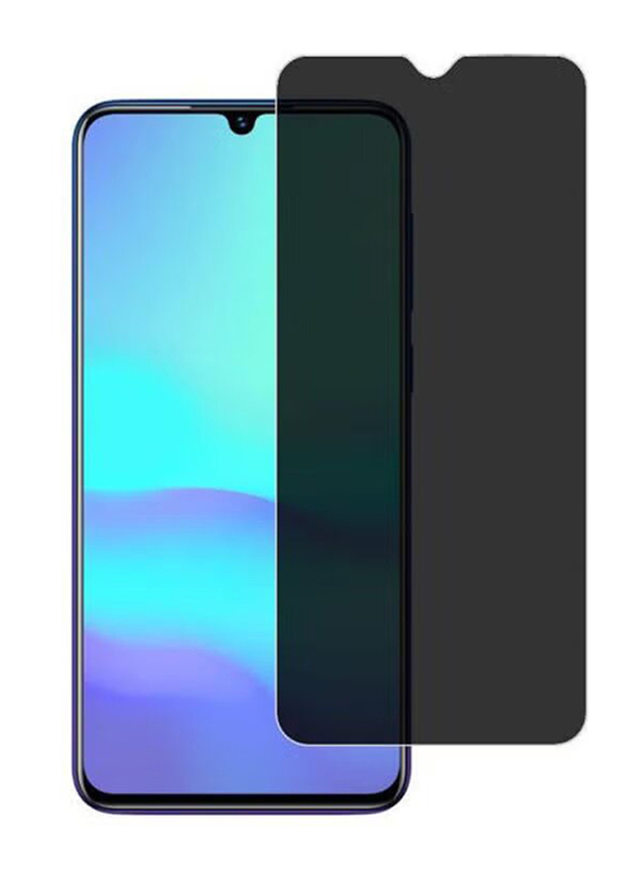 Samsung Galaxy A50 Privacy Tempered Glass Screen Protector, Clear/Black