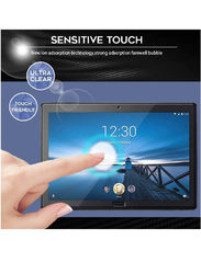 Lenovo Smart Tab P10 9H Hardness HD Anti-Scratch Bubble-Free High-Definition Easy-Installation Tempered Glass Tablet Screen Protector, 2 Pieces, Clear