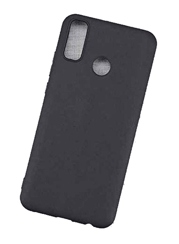 Huawei Y8S Protective Soft Silicone Mobile Phone Back Case Cover, Black