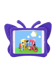 Apple iPad Air 9.7 Inch Kids EVA Butterfly Stand Light Weight Tablet Case Cover, Purple