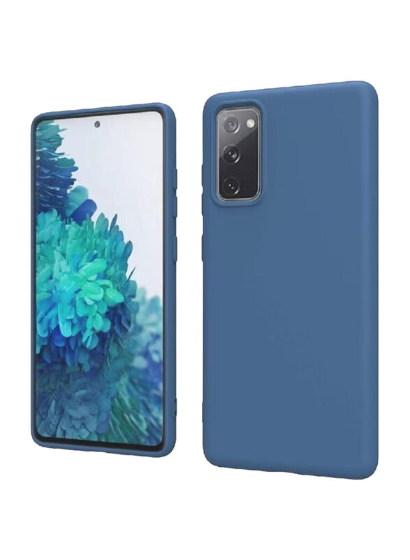 

Generic Samsung Galaxy S20 FE Soft Silicone Protective Mobile Phone Case Cover, Blue