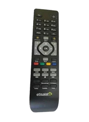 Etisalat Remote Control for Receiver, Black