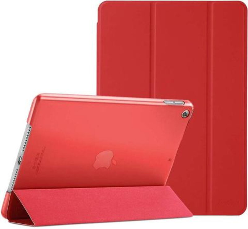 Apple iPad 7th Generation (2019) 10.2 inch Protective Tablet Case Cover, Red