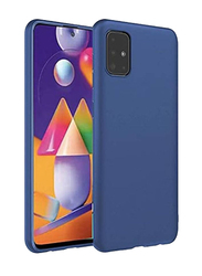 Samsung Galaxy M31s Protective Soft Silicone Mobile Phone Case Cover, Blue