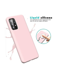 Samsung Galaxy A72 4g Silicone Gel Rubber Soft Mobile Phone Case Cover, Pink