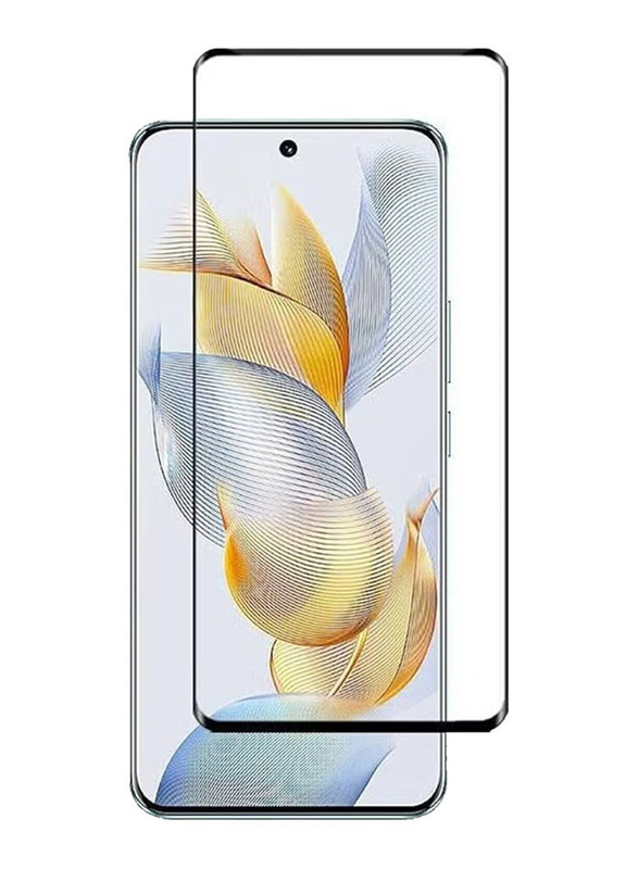 Hyx Honor 90 5G Full Coverage HD Anti-Scratch Bubble-Free Tempered Glass Screen Protector, Clear