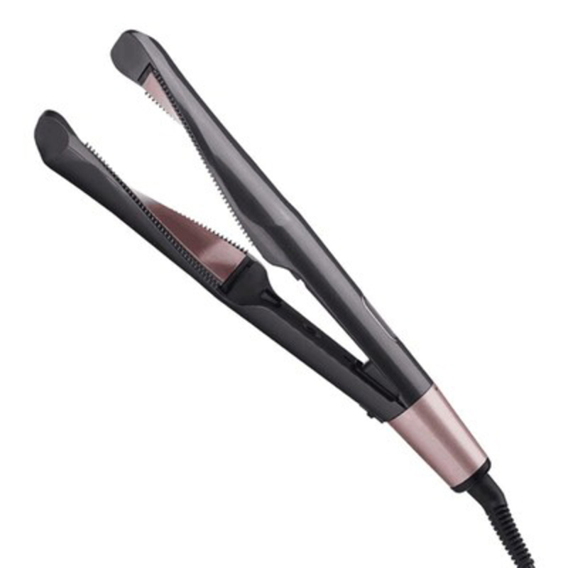 KKMoon 2-In-1 Professional Flat Iron LED Hair Straightener, Black